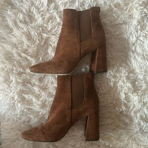 Sam Edelman, Suede Ankle Booties, size 8.5